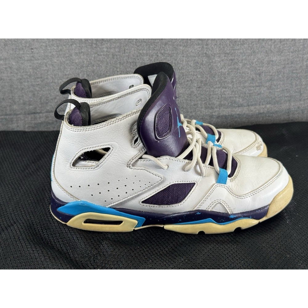 Jordan Fight Club '91 Retro Grand Purple Blue Lagoon Size 5Y Style 555475-105